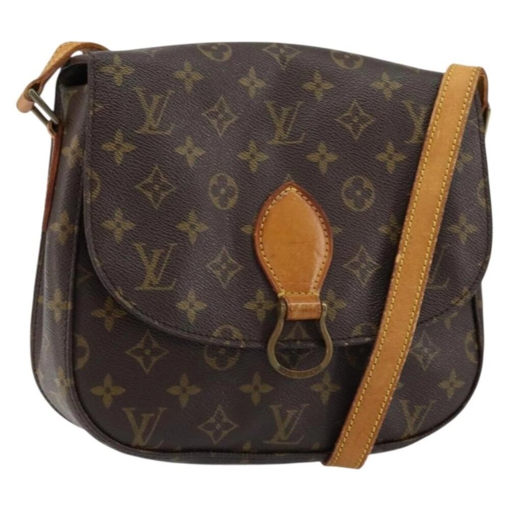 LOUIS VUITTON Monogram Saint Cloud GM Shoulder Bag